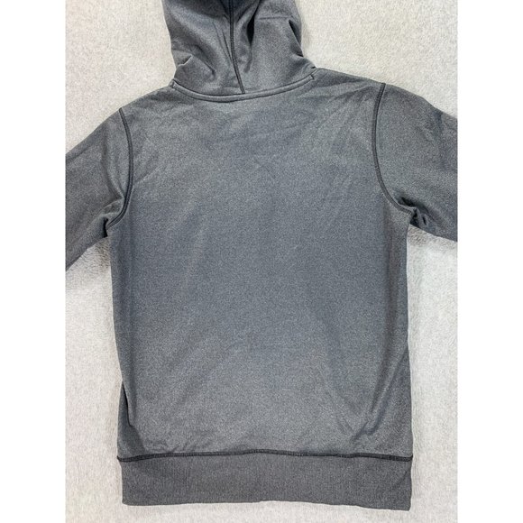 Under Armour Logo Polyester Hoodie Sweatshirt (Women's Small) Pink/Gray - Picture 11 of 11
